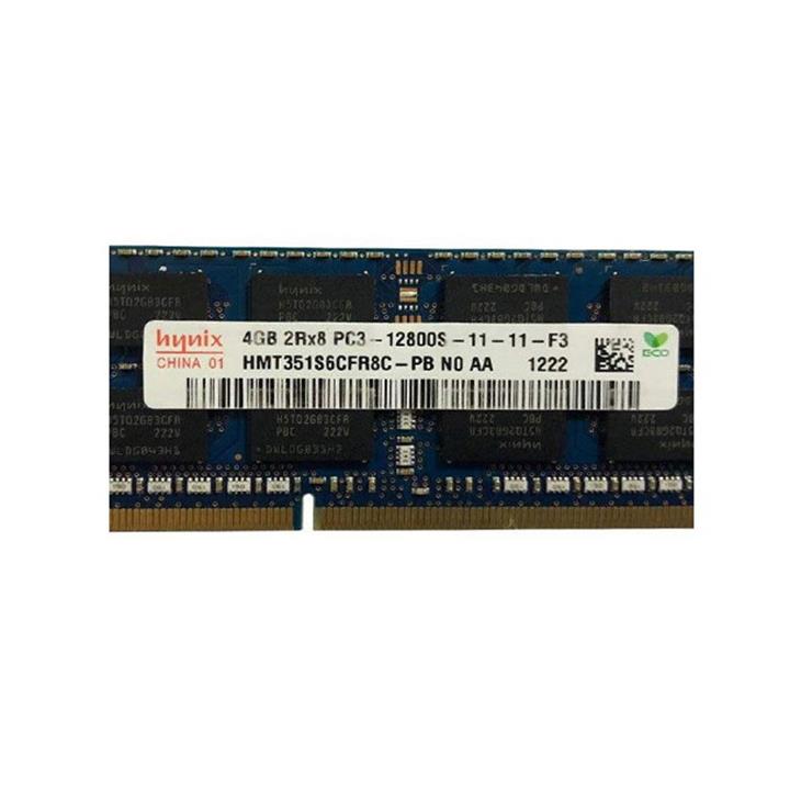 رم لپتاپ DDR3 تک کاناله 1600 مگاهرتز CL11 هاینیکس مدل PC3 12800s ظرفیت 4 گیگابایت